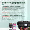 67XL 67 XL 2800e 2855e Ink Cartridges Black/Color Combo Pack for HP Printer