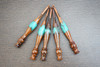 Blue Dutch Arts Wooden & Resin Crochet Hooks Set of 5 with Size:-4.5mm, 5mm, 5.5mm 6mm, 6.5mm | Ergonomic Yarn