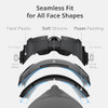BOBOVR F3 Facial Interface,Compatible with Quest 3, Cooling Facial Cover with 3-Channel Ventilation, Adjustable FOV,
