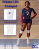Mizuno LR6 Volleyball Kneepad, Black, Small