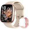 Smart Watch 2026 Upgrade for Women Men Android & iPhone [2 Bands, 44mm case, 1.83''], Alexa Built-in, Make/Answer