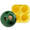 WOOF Pupsicle Dog Treat Toy with Silicone Treat Tray for Dogs 10-25 lbs