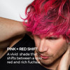 XMONDO Color Pink + Red Shade Shift Depositing Mask, Hair Dye, 8 Fl Oz