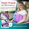 Zomaple Post Mastectomy Pillow  Post Lumpectomy Surgery Recovery Support