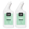 Better Life Toilet Bowl Cleaner, Plant-based, Stain & Odor Remover, Tea Tree & Peppermint Scent Cleaning Gel, Liquid