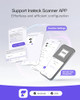Inateck 2D Barcode Scanner with Intelligent Stand, Wireless QR Code Scanner, Handheld Scanner with APP and SDK, 2D