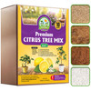 DUSPRO Pre-Mixed 4in1 Ready to Use Citrus Tree Potting Soil Mix, 10QRT