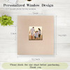 potricher Photo Album 4x6 Pictures, 600 Pockets, Linen Cover, Beige