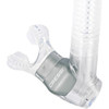 CRESSI Supernova Dry Dry Snorkels, Clear/Cobalt