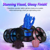 FLASHFORGE 3D Printer Filament Chameleon PLA Color Shift Filament 1.75mm, Changes Color with Light and Angles, 1KG