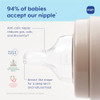 MAM 6oz Pure Glass Feel Good Anti-Colic 0+ Months Baby Bottle, 3 Pk, Unisex