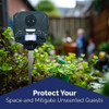Bird-X Solar Yard Gard Silent Animal Chaser, Motion Activated 3000 Sq. ft.