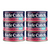 Safe Catch Wild Pacific Pink Canned Salmon Fish, No Salt, 5oz, 6-Pack