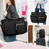 Prokva Teacher Tote with Laptop Compartment, Large Utility Bag for Women