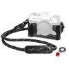 SMALLRIG X-T30 III Half Leather Case with Shoulder Strap for FUJIFILM X-T30 / X-T30 II/X-T30 III, Retro Style Camera