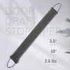 Tuffen Door Draft Stopper, 48 Inch Weighted Under Door Noise Cold Air Blocker, Heavy Duty Sound Proof Draft Guard Gap