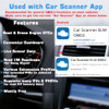 Veepeak OBDCheck BLE Bluetooth OBD II Scanner for iOS & Android, Car Wireless Check Engine Light Code Reader
