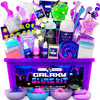 Original Stationery Galaxy Slime Kit for Kids Ages 812, DIY Space Slime Set with Glow-in-The-Dark Stickers & Galactic