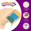 Colorations RLOOM Beginners Wooden Loom, Set of 12, for Kids, Arts & Crafts, Weaving, Craft Activity, Motor Skills,