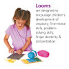 Colorations RLOOM Beginners Wooden Loom, Set of 12, for Kids, Arts & Crafts, Weaving, Craft Activity, Motor Skills,