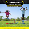 Stomp Rocket Original Dueling Rocket Launcher for Kids, 8 Rockets