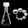 QWORK 1000ML Buchner Funnel Kit Filter Flask Set, 1L Vacuum Flask 80mm Funnel, Borosilicate Glass Heavy Wall Filtering