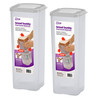 Buddeez Bread Buddy Bread Storage Container, White, 2-Pack