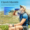 HandFan 10000mAh Portable Neck Fan Rechargeable, 48Hrs Long-Lasted Wearable Personal Fans, Hands Free Necklace Fans,