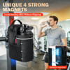 Magnetic Gym Bag Water Bottle Holder for Men Women 20-64oz Bottle Bag