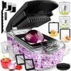 Fullstar Pro Original Vegetable Chopper & Spiralizer, Kitchen Prep Tool