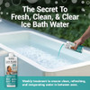 Bio Ouster 3in1 Weekly Cold Plunge Water Treatment - Cleaner, Clarifier, and Softener for Cold Plunge and Ice Bath -