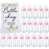 Roowest Bottle Chug Baby Shower Games Favors, Pink, Flower
