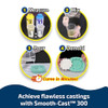 Smooth-Cast 300, Bright White, Ultra Low Viscosity Liquid, Pint Unit