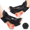 Runkelai Plantar Fasciitis Brace Night Splint with Soft Memory Foam Pad: 2 Packs Upgraded For Achilles Tendonitis