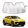 Front Windshield Sunshade for Lamborghini Urus 2018-2023, Front Window Sun Shade, Foldable Reflective Sun Visor,