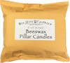 Bee Hive Candles 100% Pure Beeswax Pillar Candle (2" x 3" (3-Pack))