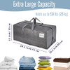 VENO 4 Pack Heavy Duty Moving Bags with Backpack Straps, Zippers & Handles, Extra Large Packing Bags for College Dorm