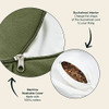 Retrospec Sedona Meditation Cushion, Buckwheat Pillow, Meditation Pillow