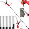 13ft Pole Saws for Tree Trimming, Lightweight Stainless Steel Tree Trimmers Long Handle Pruner, Tree Pruner