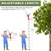 13ft Pole Saws for Tree Trimming, Lightweight Stainless Steel Tree Trimmers Long Handle Pruner, Tree Pruner