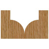 Whiteside 1574 Point Cutting Roundover Router Bit: 3/4 Inch Cutting Diameter, 3/8 Inch Radius, 5/8 Inch Cutting