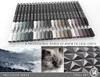 Acrylic Paint Pens 22 Gray Tones Assorted Pro Color Series Markers Set 0.7mm Extra Fine Tip for Rock Painting, Glass,