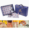Hansol Cupping Therapy Equipment Set with Pumping Handle 17 Cups (Made in Korea)