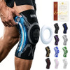 Kuangmi Knob Knee Brace for Pain Relief, Knee Support with Patella Gel Pad & Side Stabilizers, Compression Knee Sleeve