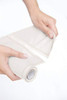 MY DRAP Basics Cotton Cocktail Napkin, 2 Packs of 50 Per Roll, Cream, 4.3 x 4.3 Inch