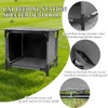 Waterproof Cat House for Outdoor Cat Feeding Station Weatherproof No Bowl