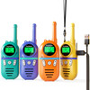 Inspireyes Kids Walkie Talkies, Rechargeable 3 Pack Long Range 2-Way Radios