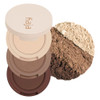 Kaja Beauty Bento Collection - Bouncy Eyeshadow Trio | Neutral Earthy Tones, Travel Size, 14 Neutral Moment, 2019