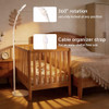 LRKHFFD Floor Stand for Nanit Pro Baby Monitor, Heavy Duty Baby Monitor Holder with 360° Adjustable Gooseneck, No