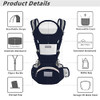 YSSKTC Baby Carrier Ergonomic Infant Carrier, Baby Hip Seat for 7-33lbs